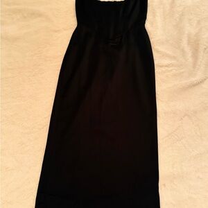 Bardot Black Strapless Maxi Dress